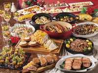 ★【17:45/3歳以下】クリスマスディナービュッフェ（12/4～13の金･土･日、12/18～25）