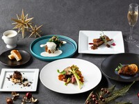 【Xmas2026】本ズワイ蟹のクラブケーキや国産ランプ牛などアメリカンコース全6品＋乾杯酒(早割)