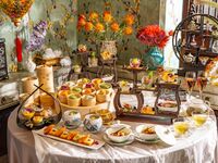 【Online reservation / 2-hour all-you-can-drink】 Weekends and holidays: All-you-can-eat dim sum! Chinese afternoon tea “Yang Guifei: Chrysanthemum Fragrance Tea Party”