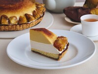 [Starting 9/2] Drink Set / Burnt Brûlée Pie with “Sweet Purple Sweet Potato”