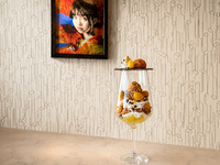 Seasonal parfait: "Mont Blanc Parfait"