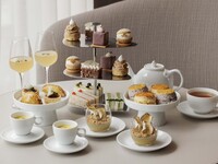 【9/16-10/23  Weekend& Public Holiday  】Sweet Potato and Chestnut Afternoon Tea + A Glass of Veuve Clicquot Yellow Label  