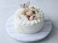 【先行予約_一般】白苺のクリスマスショートケーキ  