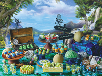 【WEB10%OFF】「Melon de Green Neverland（メロン・デ・グリーンネバーランド）」スイーツビュッフェ