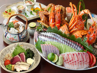 ☆Kuroshio Sawachi course including freshly caught wild fish sashimi