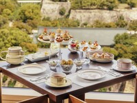 Autumn-themed Japanese chestnut afternoon tea ★ 5% discount available only for prepaid plans ★