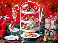 【平日】真っ赤ないちごのクリスマスアフタヌーンティー