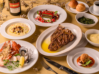 Part 2: 7:30 PM – [2026 Christmas All-You-Can-Drink T-Bone Steak Course] A total of 8 dishes including a seafood platter + a glass of champagne for toast