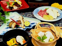 感謝を伝える、特別なひとときを。敬老の日　松茸会席　比叡　