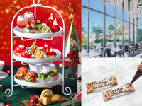 ◆窓際確約◆【苺スパークリングワイン付き】真っ赤ないちごのクリスマスアフタヌーンティー（2時間カフェフリー）