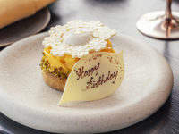 【ささやかなお祝いに】メッセージプレート付　1名様用ケーキ