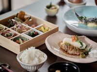 10/1～【平日限定/お得な日帰り温泉プラン】メイン＆デザート付 岐阜食材や旬のごはんのお供等約30種