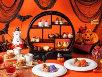 【ハロウィンアフタヌーンティー】＋ハロウィンくまちゃん