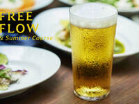 【FREE FLOW付き＆秋DINNERコース テラス確約】9月15日〜10月31日 秋DINNERコース＆フリーフロードリンク飲み放題付き　席指定なし 11,000円 (DINNER)