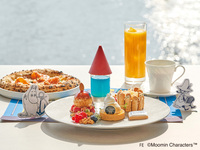 【平日ディナータイム限定】ムーミンコラボ デザートプレートセット＜店内席＞