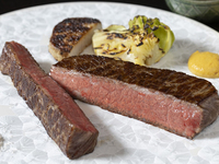Same-day reservations available [limited quantity] Special Matsusaka beef sirloin steak 150g / mini course (with salad and rice)