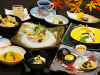 【前沢牛石焼き付き】［10月1日～］昼懐石　紅葉～もみじ～