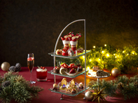 あまおうのアフタヌーンティー～クリスマスバージョン～＆25種のカフェフリー | 8,500円