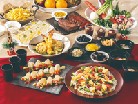 [Year-end/New Year] Lunch buffet: Live cooking demonstrations and over 50 dishes unlimitedly available (Dec 31–Jan 3). Children