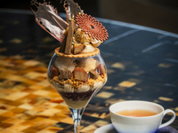 パフェ ランチコース Mont Blanc Parfait