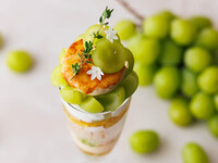 [Weekdays Only] Yamagata-grown Shine Muscat parfait lunch