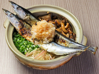 10月〜提供開始！【秋季限定コース！】生ビール含む飲み放題付き。秋薫る「さんまときのこの土鍋ご飯」を堪能する秋の贅沢。今だけ味わえる、秋の味覚の特別コースをぜひ。
