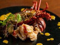【アーリープラン飲み放題付】伊勢海老×和牛コース