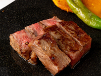 Kobe beef tender red meat course – 7 dishes total