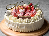 ◆事前決済×早割／10/31まで◆【Christmas Cake 2026】ホワイトクラウン 6号（約 18㎝）