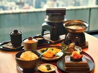 平日限定価格【トリプルメインと鮭ハラスの羽釜ご飯ランチコース】『黒牛の溶岩焼き』『真ふぐの天ぷら南蛮』『鰹の藁焼き』