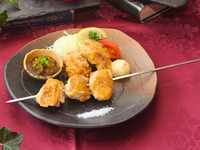 【10月限定】みちのくブランドミートフェス -いわい鶏の唐揚げ＆串焼きのプレート-