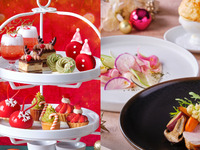 12/19・20・24・25【Xmasスイーツ3段スタンド付きランチ】🥂スパークリングワインで乾杯🥂冬野菜と国産牛ステーキのハーフランチコース-SEASON-