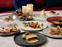 〈個室席確約〉【Xmas2026】乾杯シャンパン付き　薪火で彩る Premium Christmas Dinner Course（12/21,22,23）