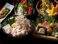 11/24～【大皿】番屋特製もつ鍋コース　 5500円(税込)　2時間飲み放題付き