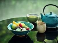 抹茶あんみつセット