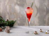 [Chinese Parfait Afternoon Tea Option Menu] + Berry Noel Mocktail