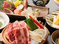 【ご接待/ご会食/個別】個別配膳~季節の個別陶板コース(全7品)2時間飲み放題付き6500円