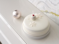 Vanilla & Caviar Lime Christmas Cake
