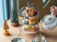 [2026/11/1~12/25まで]KIKI’sアフタヌーンティーセット「クリスマスキャロル」（午後の部）