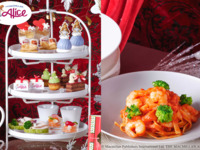 【土日祝 （わんちゃん同伴無）】パスタランチ付  アリスのクリスマスギフトアフタヌーンティー