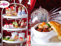 【土日祝 （わんちゃん同伴無）】パイ包みランチ付  アリスのクリスマスギフトアフタヌーンティー