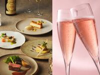 🎀10月限定ロゼスパークリングワインプレゼント！【プレミアム・フルコース】黒毛和牛の食べ比べやオマール海老、フォアグラなど高級食材が愉しめる特別ディナー全8品～MANGIARE SPECIAL～