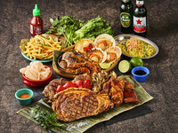 【10月限定！黒毛和牛・とろける贅沢！】プレミアムBBQ（カレーライス、えびせん、ポテト食べ放題）コース　～飲み放題付き120分～