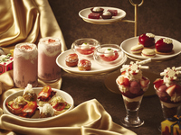 【15% Off Early Bird Offer】【From 12/1 - 1/3】Strawberry Festive Afternoon Tea with Parfait