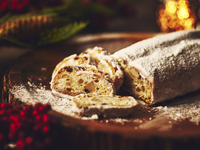 [Christmas cake] Manza Stollen, length approx. 16cm