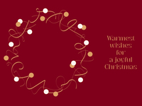 【LUNCH】 Christmas Course – 7 dishes total <24th & 25th>