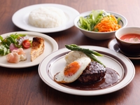 平日ランチ限定【THE GRIDDLE 特製神戸牛ハンバーグランチコース】