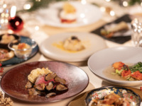 【DINNER個室】スペシャルクリスマスコースペアリング5杯付き