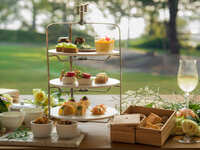 The Ritz-Carlton, Nikko - Afternoon tea with Glass Champagne and Tochigi's Nyoho Strawberry Jam
