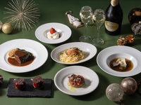 【Dinner】<Early Bird> With celebratory drink | Christmas Dinner Course featuring 6 dishes | Dec 19–25
